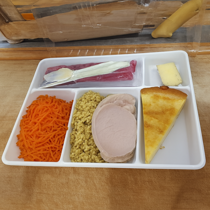 Plateaux repas blanc Issoire